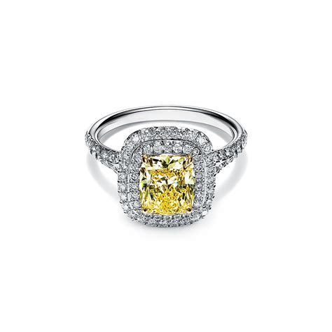 tiffany soleste yellow diamond ring